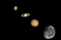 I tried to take pictures of planets with constellations I have more pictures in the video I mentioned in the comments The  planets image is a composite image
