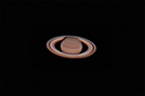 I waited weeks for clear skies amp finally got to see Saturn for the first time I took a picture 