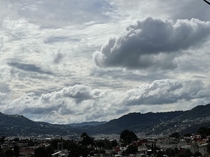 I was quite baffled at the clouds hanging over San Cristobal Chiapas