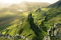 I was suggested to post this here This is the Quiraing area of the Isle of Skye with me taking in the scenery 