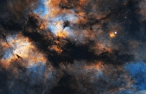IC - SHO Hubble Palette