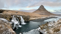 Ice and Fire from Kirkjufell - Iceland  - x