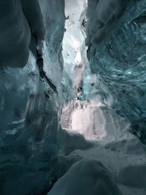 Ice caves in Iceland 