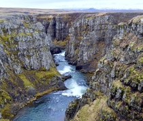 Iceland is another planet Kolugljfur Canyon 