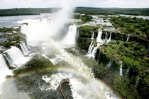 Iguacu Falls is an impressive place 