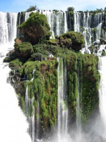 Iguazu Falls-Waterfall Island