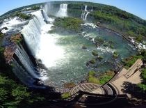 Iguazu Waterfalls in Argentina 