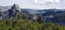 Im not any sort of photographer just ended up taking a picture I thought would fit here Not the best I know taken on Glacier point in Yosemite valley 