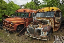 In an abandoned junkyard in Arkansas with millions of  worth of classic cars and buses etc the owner has disappeared and the vehicles are also disappearing due to theft full series linked below 