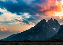 In honor of the National Park Service th birthday today - My shot of Grand Teton in all its glory 
