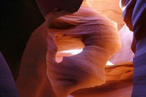 In the Antelope Canyons Navajo Nation near Page AZ USA 