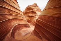 Incredible canyon formations at The Wave AZ 