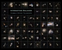 Incredible interacting galaxies viewed by the Hubble Space Telescope 