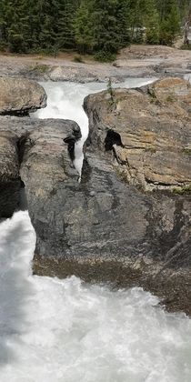 Incredible Natural Bridge in Yoho National Park British Columbia Canada OCx