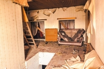 Inside a house in Belgium that once belonged to notorious pedophile Marc Dutroux Photo credit to the team at Urbexsession