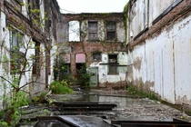 Inside abandoned building in Clarksdale Mississippi