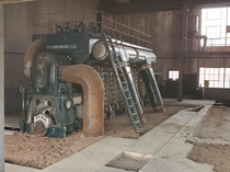 Inside abandoned power plant Lubbock TX