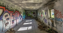 Inside abandoned shooting range in Hungary