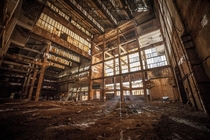 inside an abandoned factory in slovakia  OC