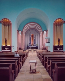 Inside of church in Germany x