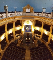 Inside of the Stadttempel Synagogue in Vienna Austria
