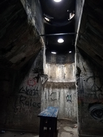 Inside of WW bunker