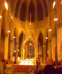 inside St Patricks Cathedral New York