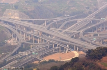 Interchange in Chongqing China