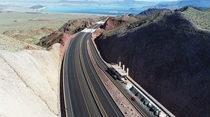 Interstate  near Lake Mead- Nevada