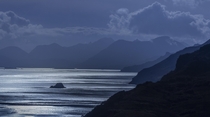 Isle of Skye Atmospheric Recession - A North of Portree Isle of Skye Scotland  x  OC