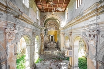 It took me a year to pinpoint the location of this abandoned church 
