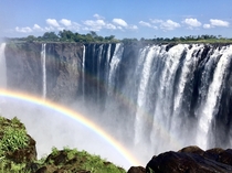 It was a beautiful day in Victoria Falls 