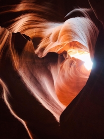 Its all about the angles Antelope slot canyon Page AZ 