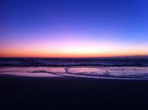 Jacksonville Beach FL Taken seconds before sunrise  Cell phone but still beautiful