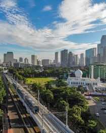 Jakarta in the morning