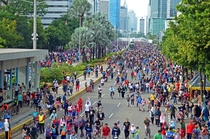 Jakarta Indonesia on Its Car Free Day