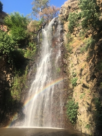 Jilabon Falls Golan Heights 