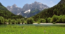 Julian Alps in Slovenia 