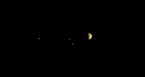 Jupiter from the Juno spacecraft  million miles away 