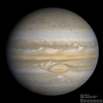 Jupiter processed from Voyager  data by Bjrn Jnsson