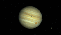 Jupiter with Moons from a backyard telescope  We may have found life on Venus check my commentary in the link in the comments section