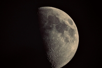 Just a moon photo i took using my dslr and telescope hope you like 