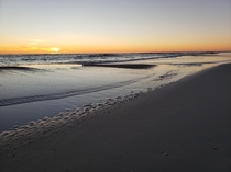 Just after sunset - December th  - Panama City Beach FL  OC