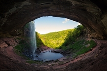 Kaaterskill Falls NY Stitched about a dozen photos to get the shot 