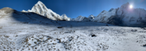 Kala Pattar Pomori and Mt Everest 