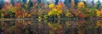 Kaleidoscope of Color Seventh Lake Adirondacks NY 