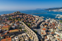 Kavala Greece from above