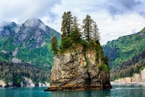 Kenai rock Alaska  by Srini Sundarrajan
