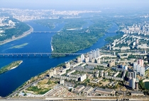 Kiev Ukraine - Aerial view 