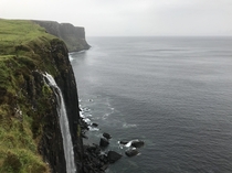 Kilt Rock waterfalls in the Isle of Skye Pretty amazing I thought 
